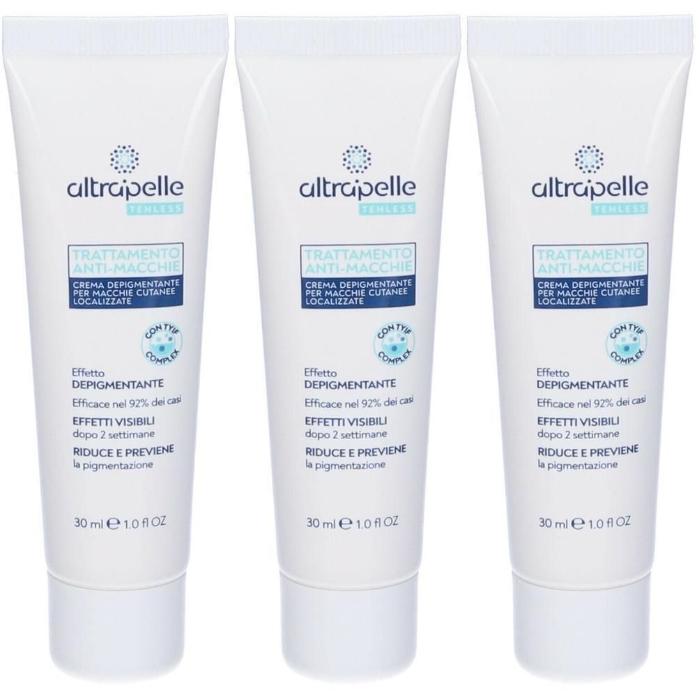 Altrapelle Tenless Trattamento Anti-Macchie Crema Depigmentante 3x30 m