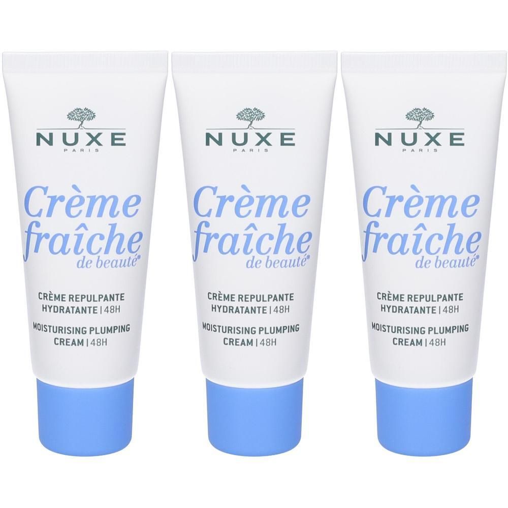 NUXE Crème fraîche de beauté® Crema rimpolpante idratante 48h 3x30 ml