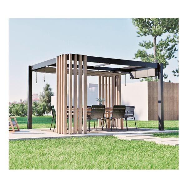 SOJAG Pavillon »Lito 1012« mit Sonnensegel, 302.3x234.5x378.5 cm