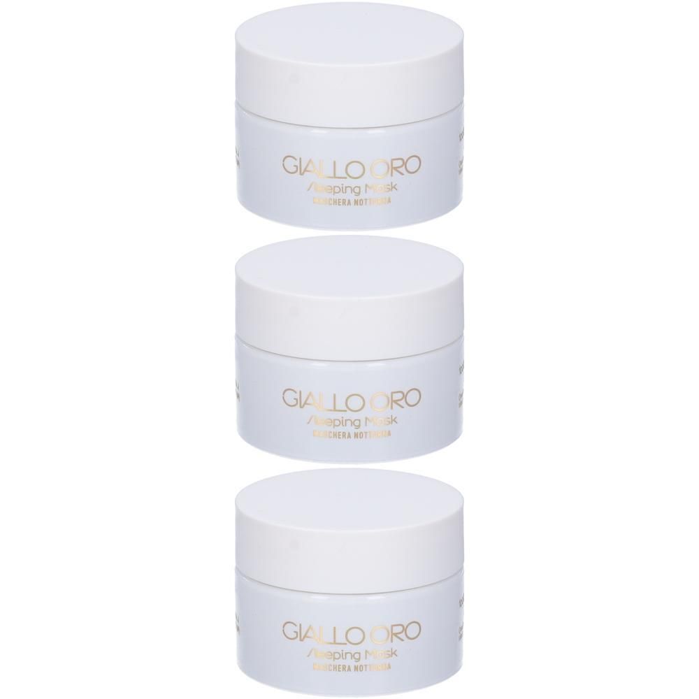Maschera Notturna Sleeping Mask Giallo Oro 50 Ml 3x50 ml