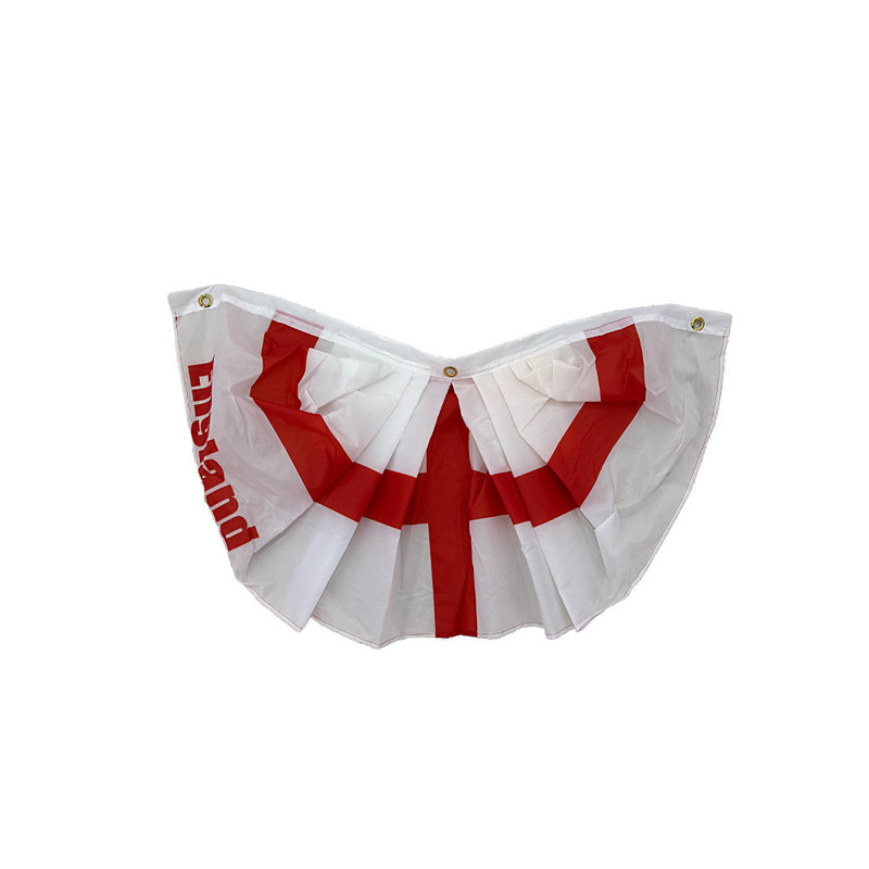2026 North America Soccer Tournament Pleated Fan Bunting Flag, 1.53 ft Half Round Bunting Banner, Sports Match Decoration for Outdoor
