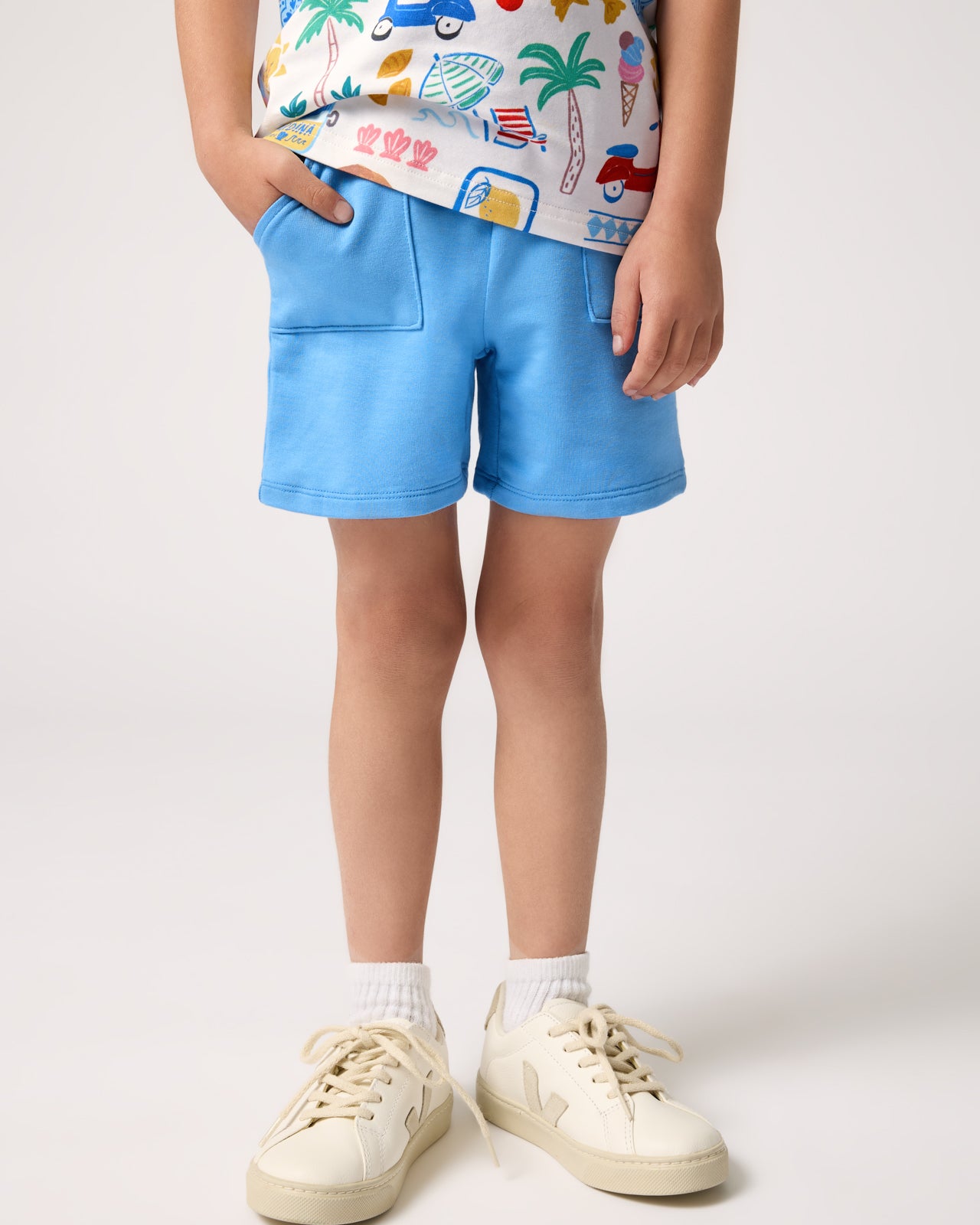 Blue Bolt Shorts - 6-12 months