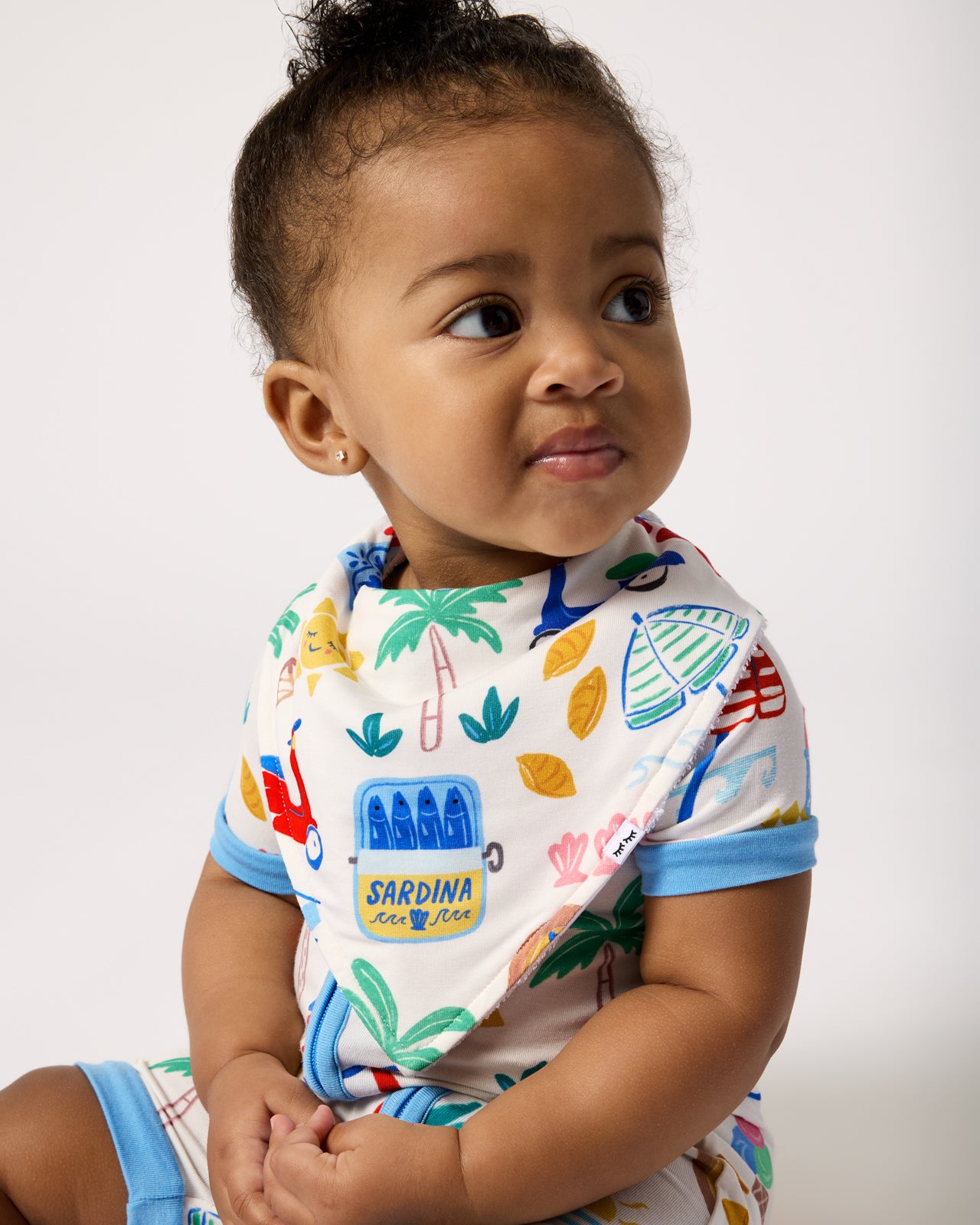 Ciao Bella Bamboo Bandana Bib - OSFA