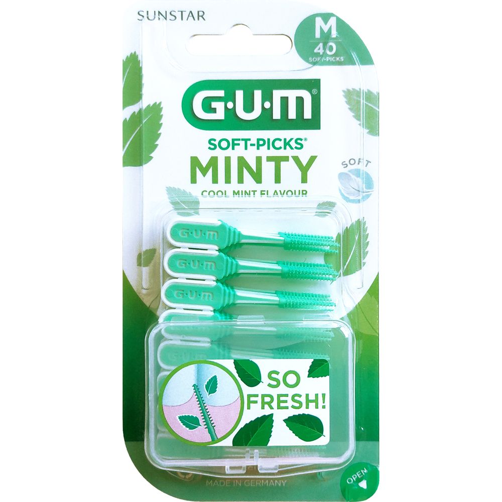 Gum Soft Pick Comfort Flex Cool Mint Regular Scovolini 40 Pezzi pz Spa