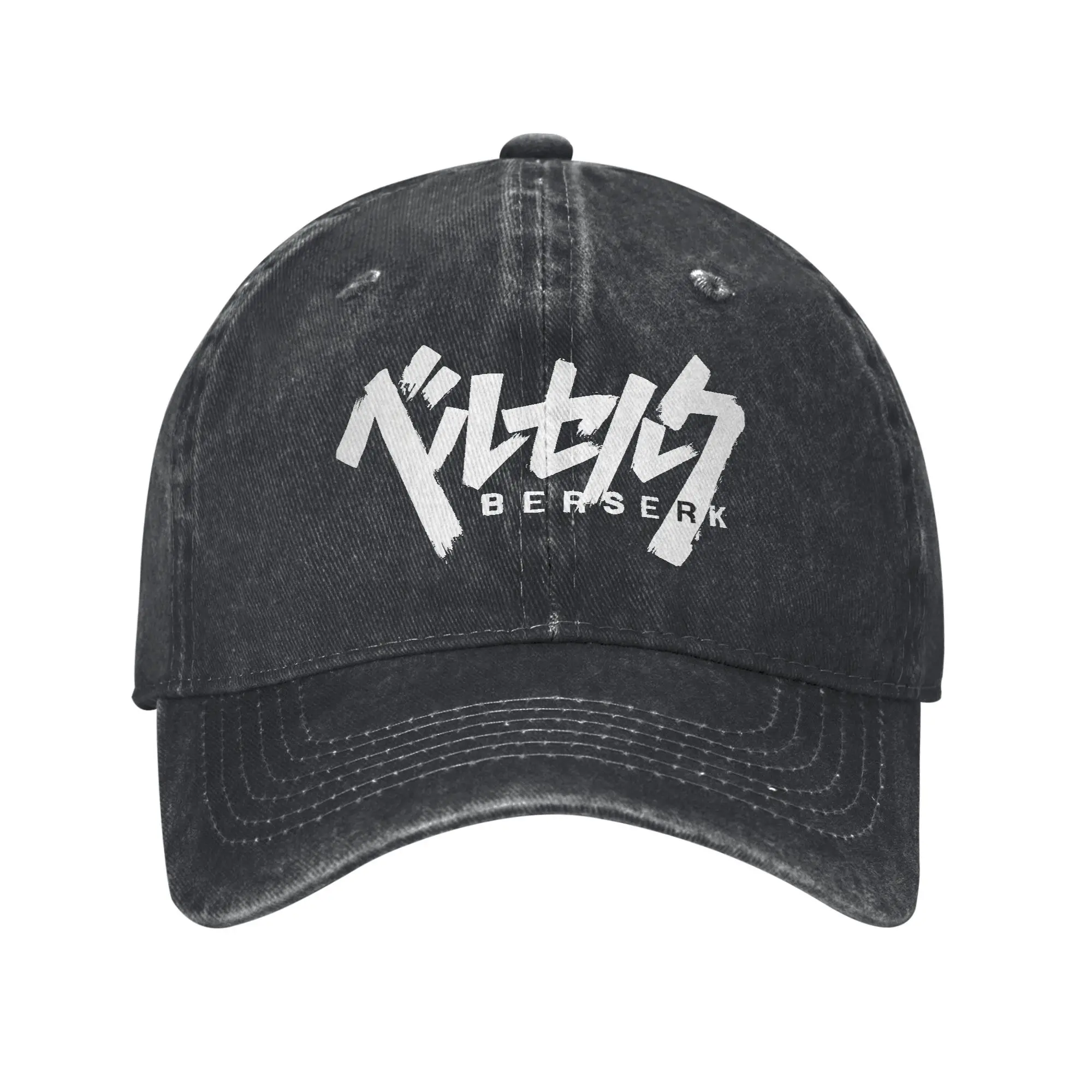 Gewaschene Baseballkappe Berserk Spring Hip Hop Hüte für Männer Erwachsene Trendy Kpop Rock Sun Baseball Caps