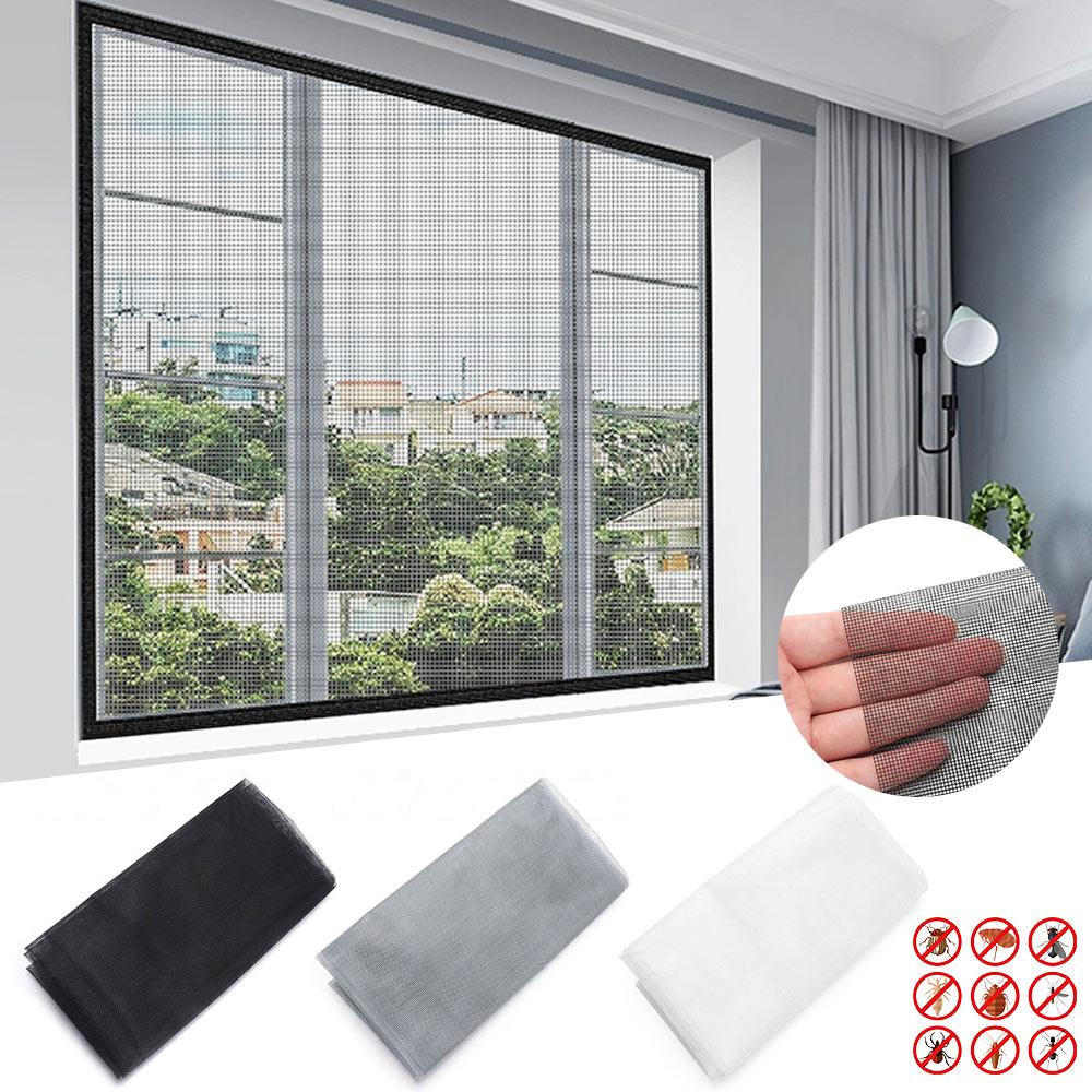 Fiberglass Mosquito Net Insect Screen Mesh For Windows And Doors black