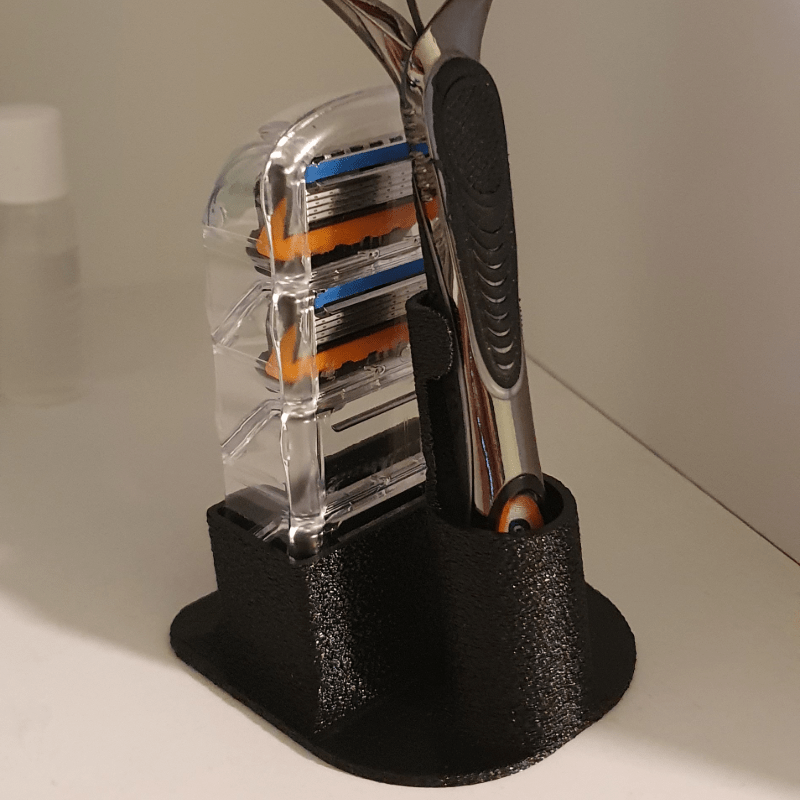 RazorDock Bathroom Razor Holder Stand Countertop Razor Holder & Bathroom Organizer RazorDock Bathroom Razor Holder Stand Countertop Razor Holder & Bathroom Organizer