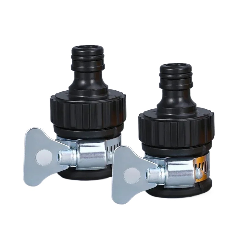 Durable Universal Water Faucet Adapter Plastic Hose Fitting Quick Connect Fitting Tap For Car Washing Garden Irrigation Durable Universal Water Faucet Adapter Plastic Hose Fitting Quick Connect Fitting Tap For Car Washing Garden Irrigation