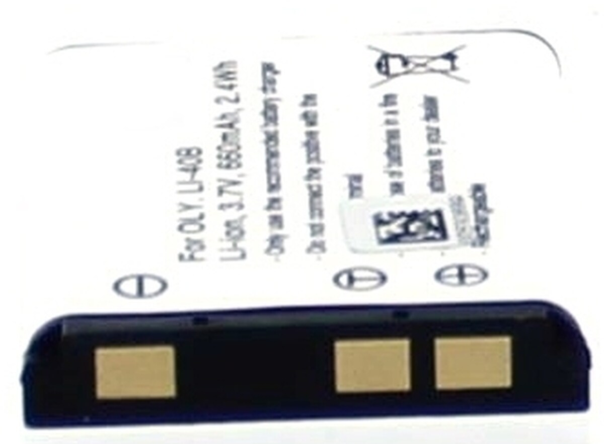 AGI Akku für Rollei Powerflex 700 HD Li-Ion 3,7 Volt 650 mAh schwarz Image