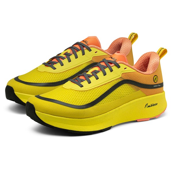 Joe Nimble - Women's Addict Flow - Runningschuhe 40 | EU 40 gelb/orange