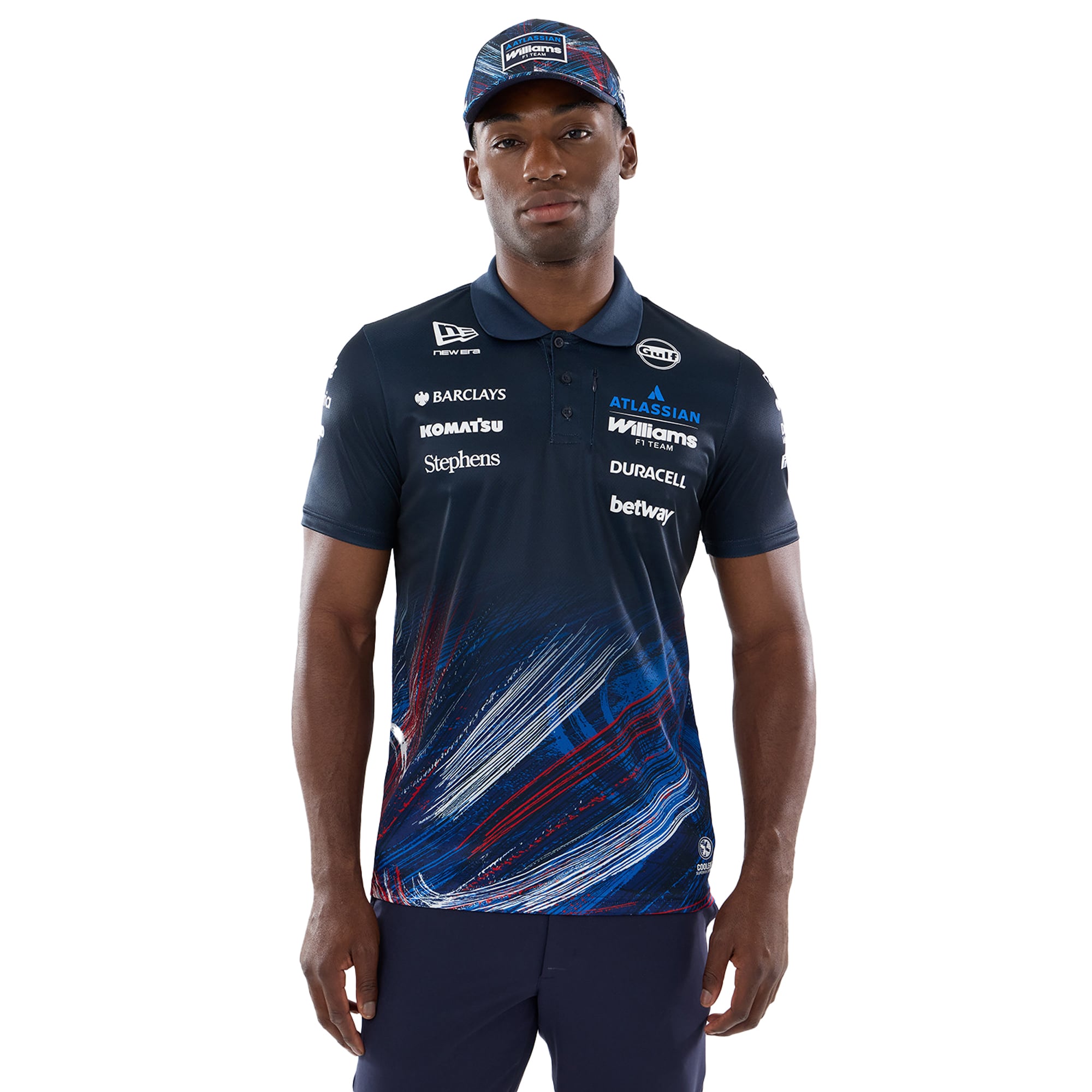 Polo technique Williams Racing New Era Special Edition Silverstone - Homme Taille: XS