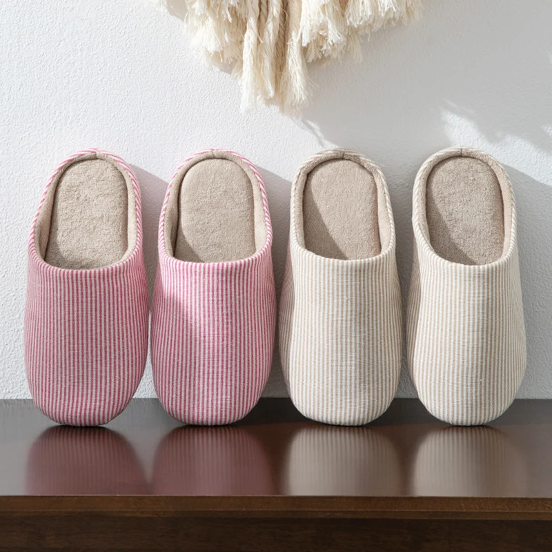 Casual frauen Hausschuhe Flache Hause Luxus Designer Frau Schuhe Indoor Herbst Winter Elegante Baumwolle Rutschen Weiche Sohle Warme Große größe