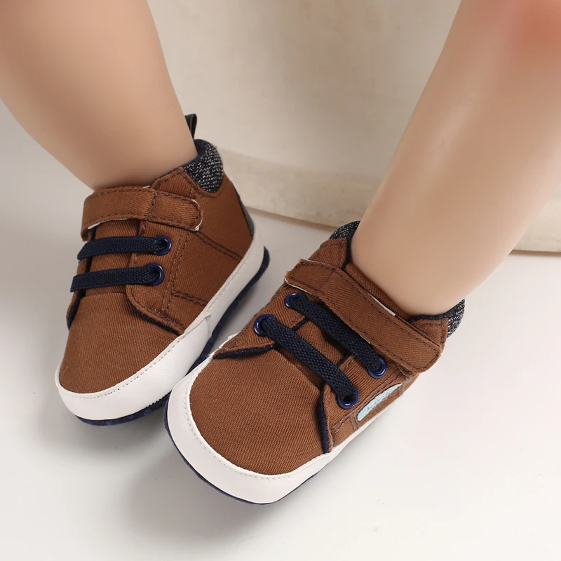 Neugeborene Babyschuhe, mehrfarbig, Schuhe für Jungen und Mädchen, lässige Sportschuhe, rutschfeste Kinderschuhe mit weicher Sohle, Lauflernschuhe für den ersten Schritt