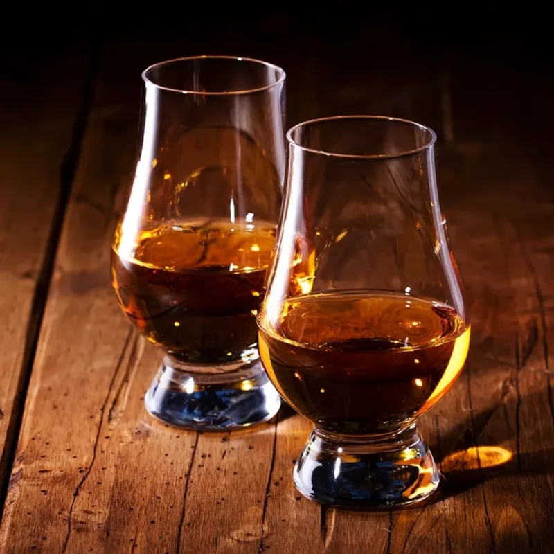 Kristallglas-Whiskey-Snifter-Becher mit Deckel, transparentes Glas im europäischen Stil, reinfarbiges Getränkezubehör Image