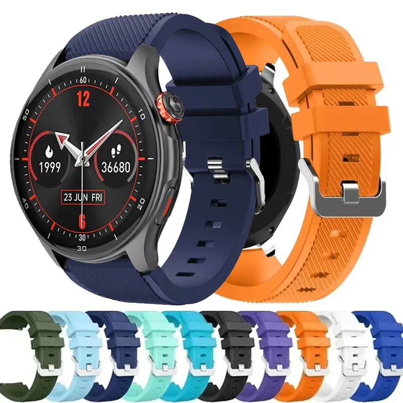 22mm Sport Silikonarmband für IGPSPORT LW10 Armband für iGPSPORT VeRun Smartwatch Armband Uhr Correa Image