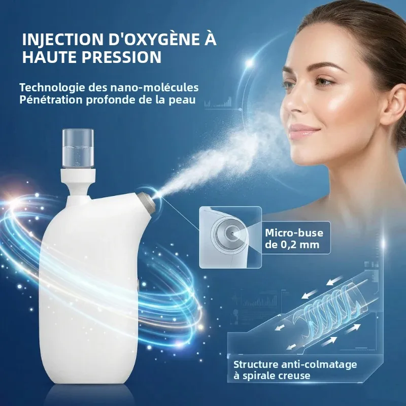 Vaporisateur facial nano, appareil de soin du visage portable, appareil à vapeur pour soins du visage, instrument professionnel pour hydrater le visage