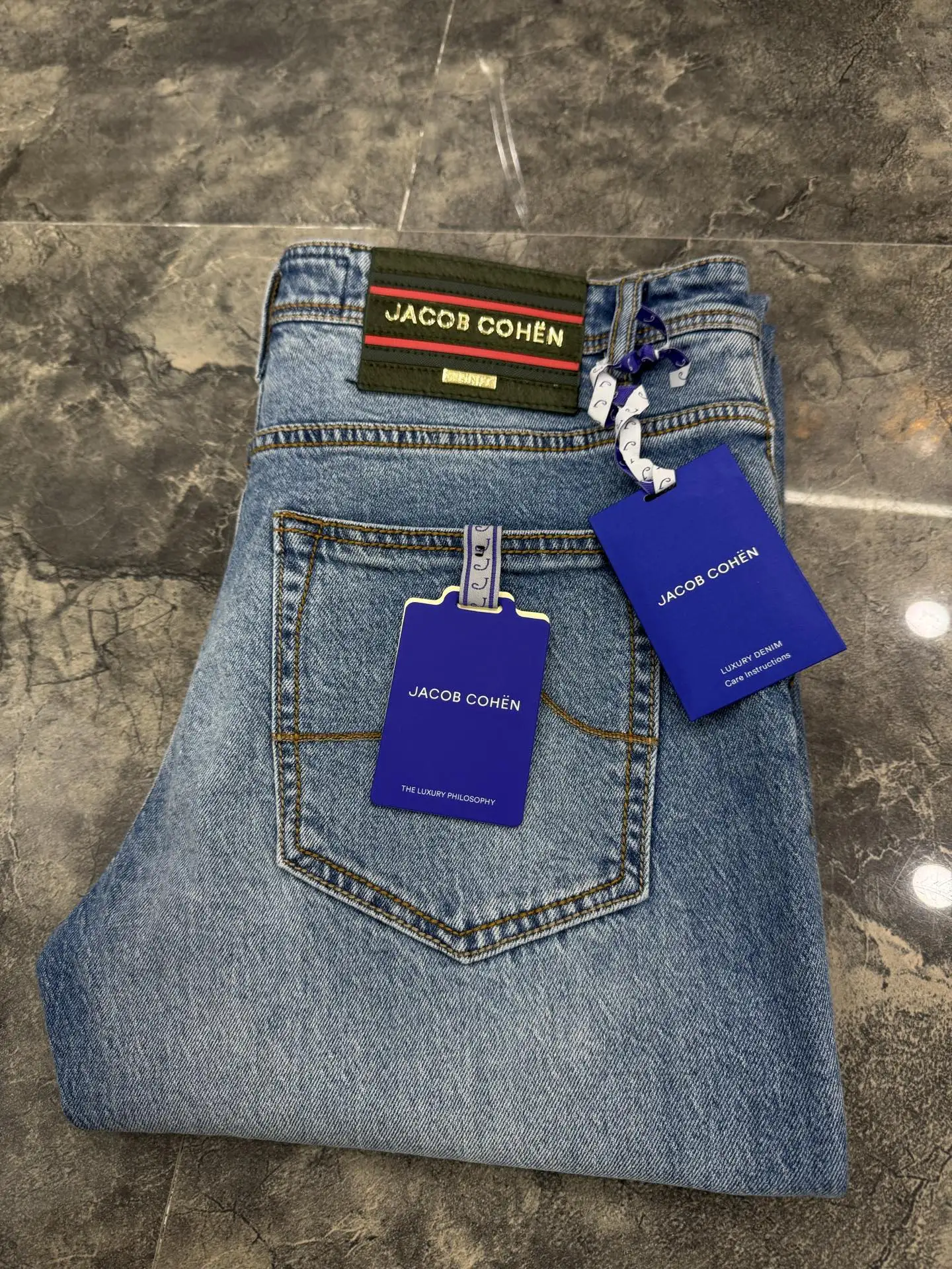 OECHSLI Jeans Dünne Baumwolle Männer 2026 Frühling Sommer neue im freien qualität stickerei komfortable gerade Große größe 29-40 Hosen