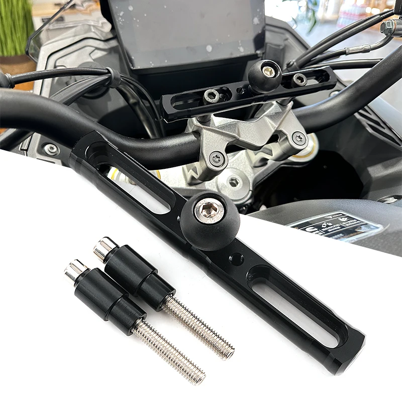 Für Ducati Multistrada 950 1100 1200 1200S/GT 1260 S V4S V4 V2 V2S Motorrad Lenkerverlängerungshalterung GPS-Halterung Image