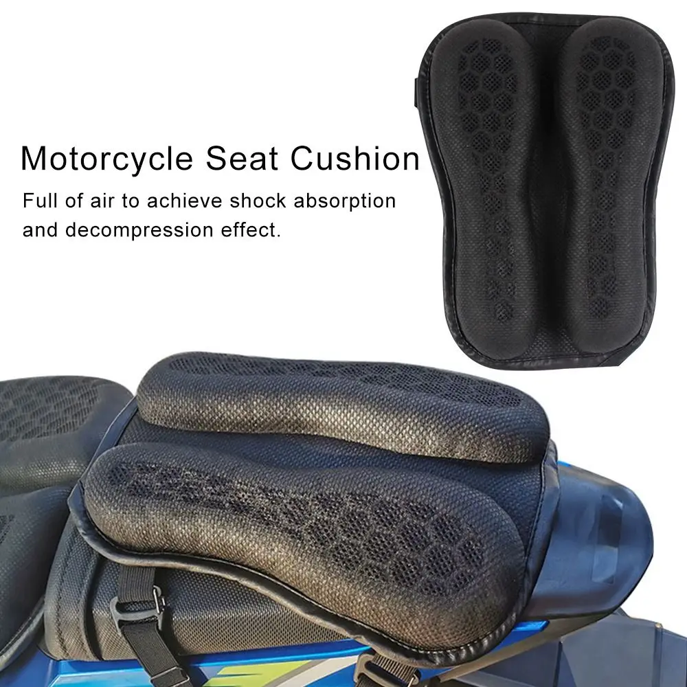Druckentlastende Rutschfeste 3D TPE Gel Sitzauflage Motorrad-Zubehör Motorrad-Sitzkissen