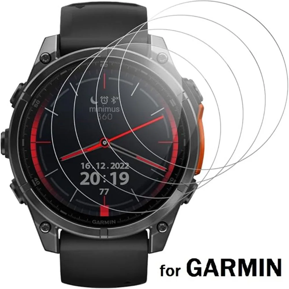 1-5 Stück weiche Hydrogel-Schutzfolie für Garmin Forerunner 965 955 265S 255 245, kratzfester Displayschutz für Instinct 2 3 E