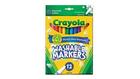 Crayola CYO587813 Multi-Purpose Thinline Markers, Assorted Colors, 12 Per Set