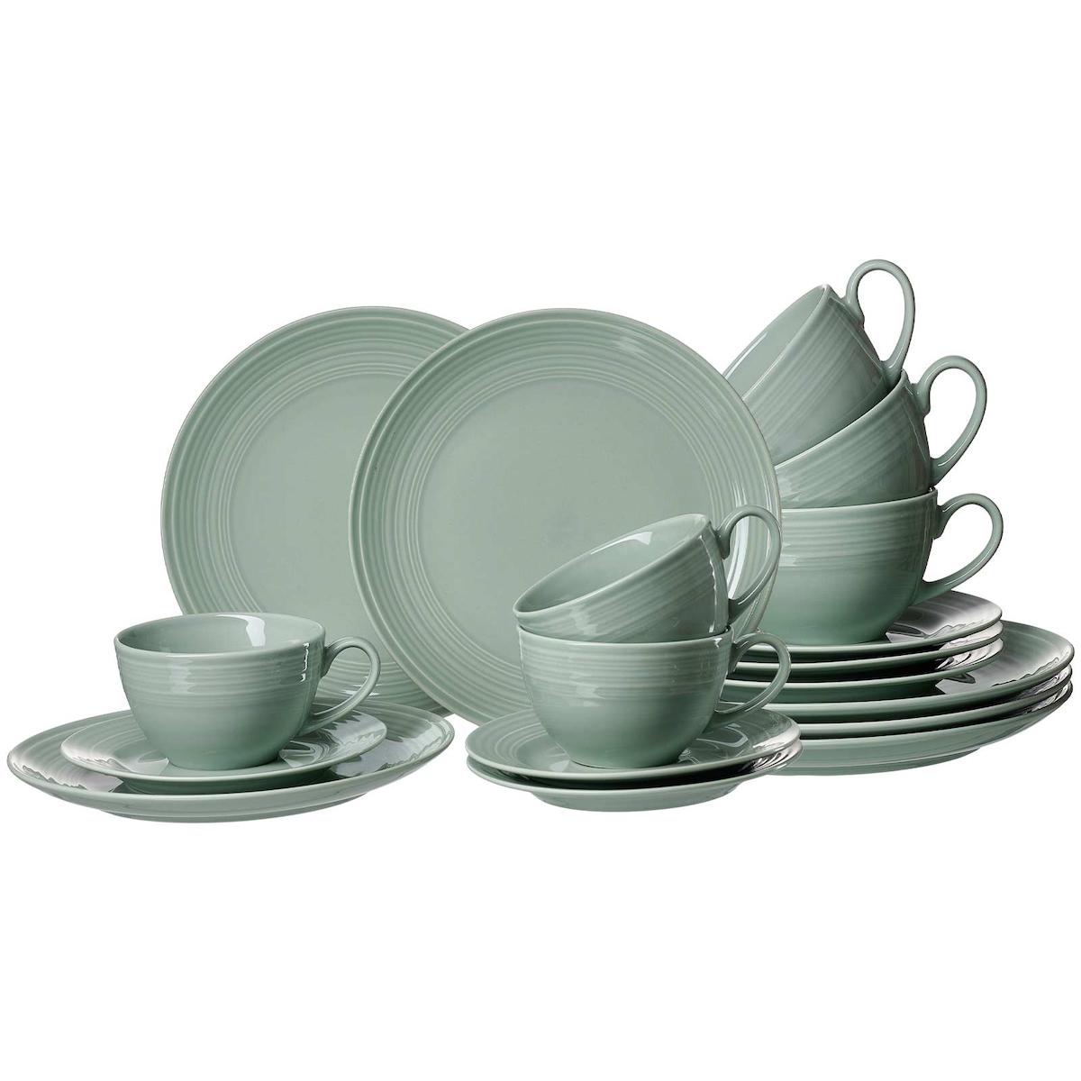 Ritzenhoff & Breker Levi Kaffeeservice 18-teilig - Grün Image
