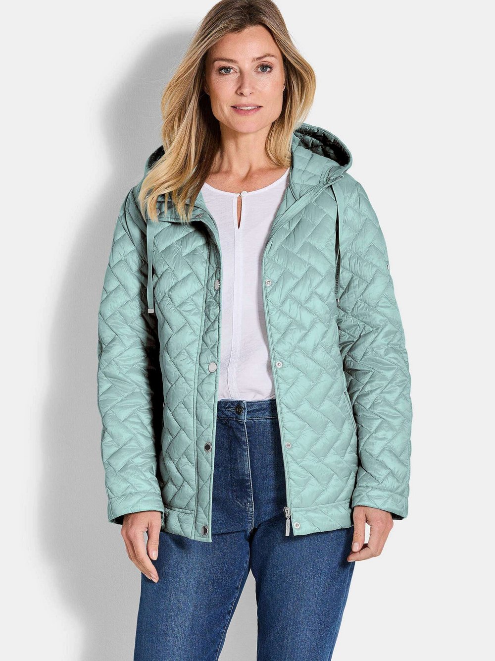 Goldner Jacken Damen grün, 19 Image