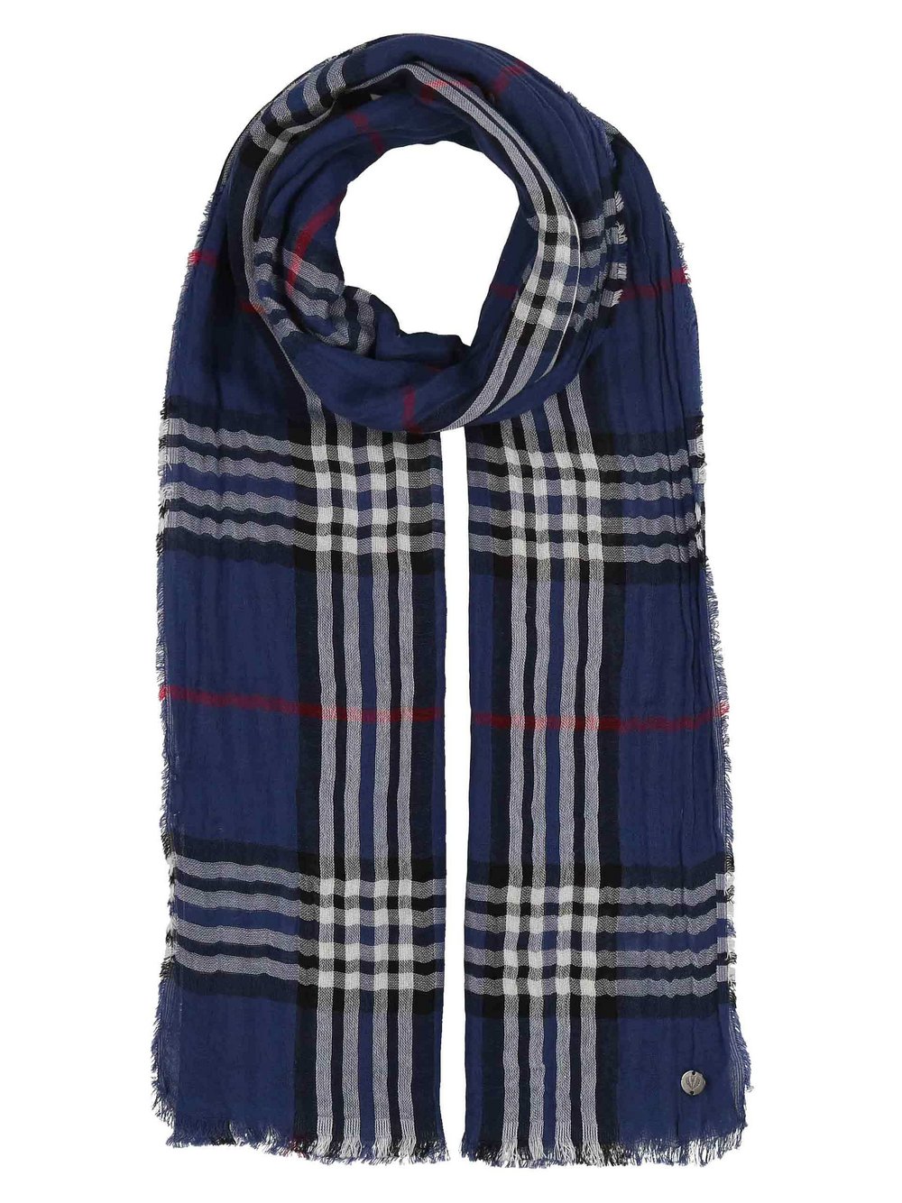 Fraas Schal Herren blau, ONE SIZE Image