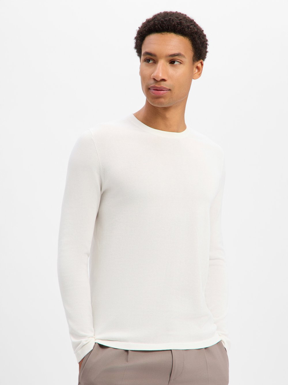 Drykorn Strickpullover Herren ecru, S Image