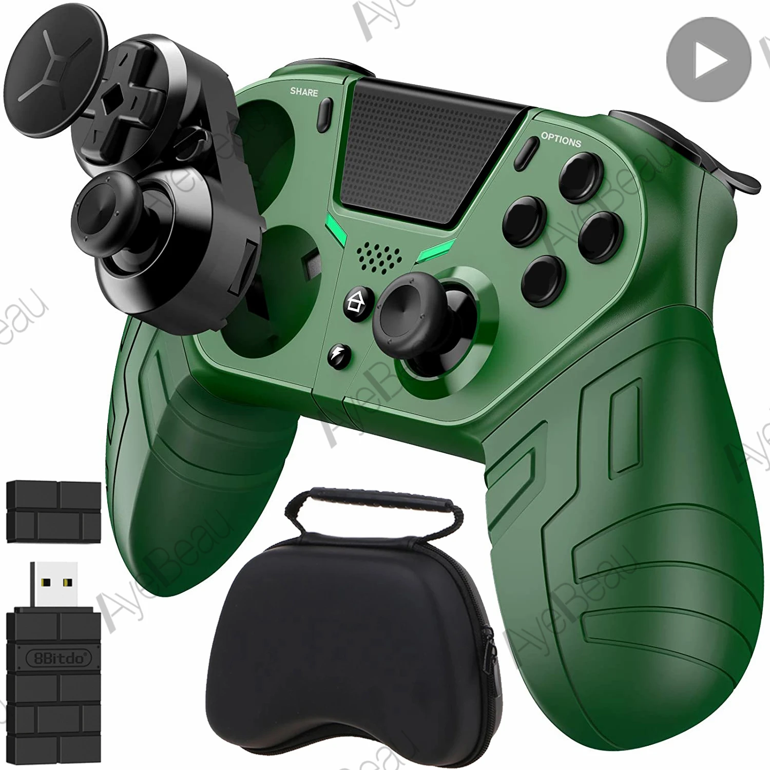 Drahtloser mobiler Controller für Playstation PS4 3 PS4 PS3 Android PC-Steuerung Bluetooth Gamepad Gaming Game Pad Joystick Zelle USB