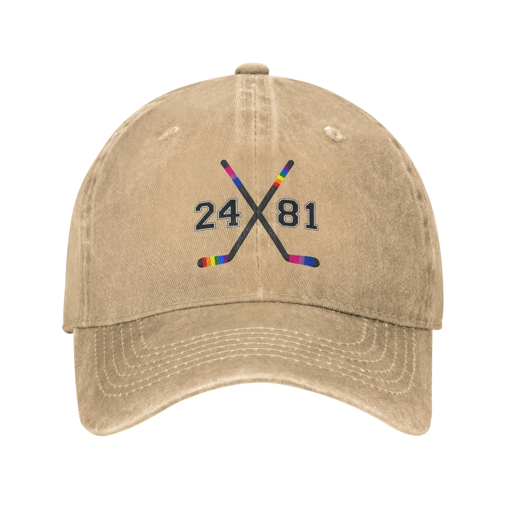 Hockey Ilya Rozanov 24 81, beheizte Rivalry, benutzerdefinierte Retro-Cowboy-gewaschene Baseballkappen, Herren-Denim-Papa-Hüte, Frau, Hip-Hop-Schirmmütze