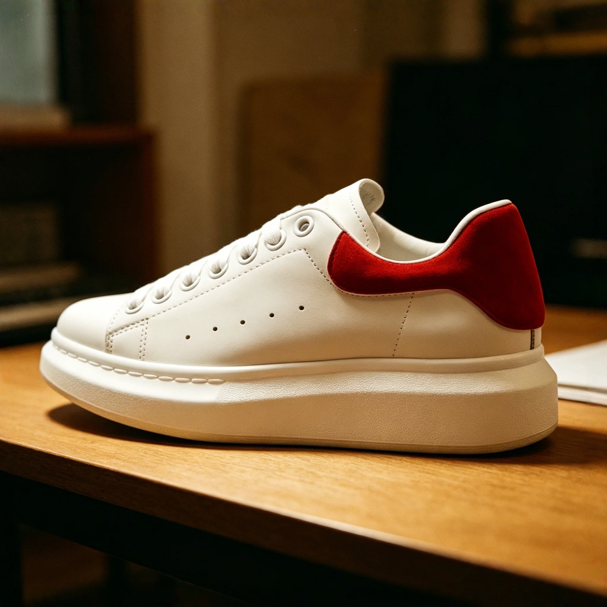 Damen-Flats, elegante Skateboard-Schuhe, weiße Sneakers, dicke Sohle, innere Höhenerhöhung, vulkanisierte Schuhe für Männer und Frauen