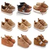 Frühling und Herbst Brown Series Babyschuhe 0-1 Jahre alte männliche Babyschuhe Freizeitschuhe mit weichen Sohlen Turnschuhe