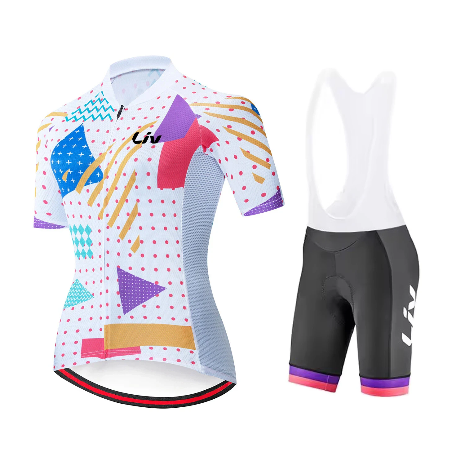 LIV 2026 Ensemble de cyclisme pour femme, maillot de cyclisme, nouveau style d