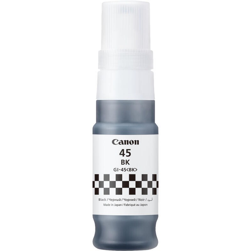 Canon Gi45 Schwarz Original-Tintenflasche - Gi45Bk/6288C001 Image
