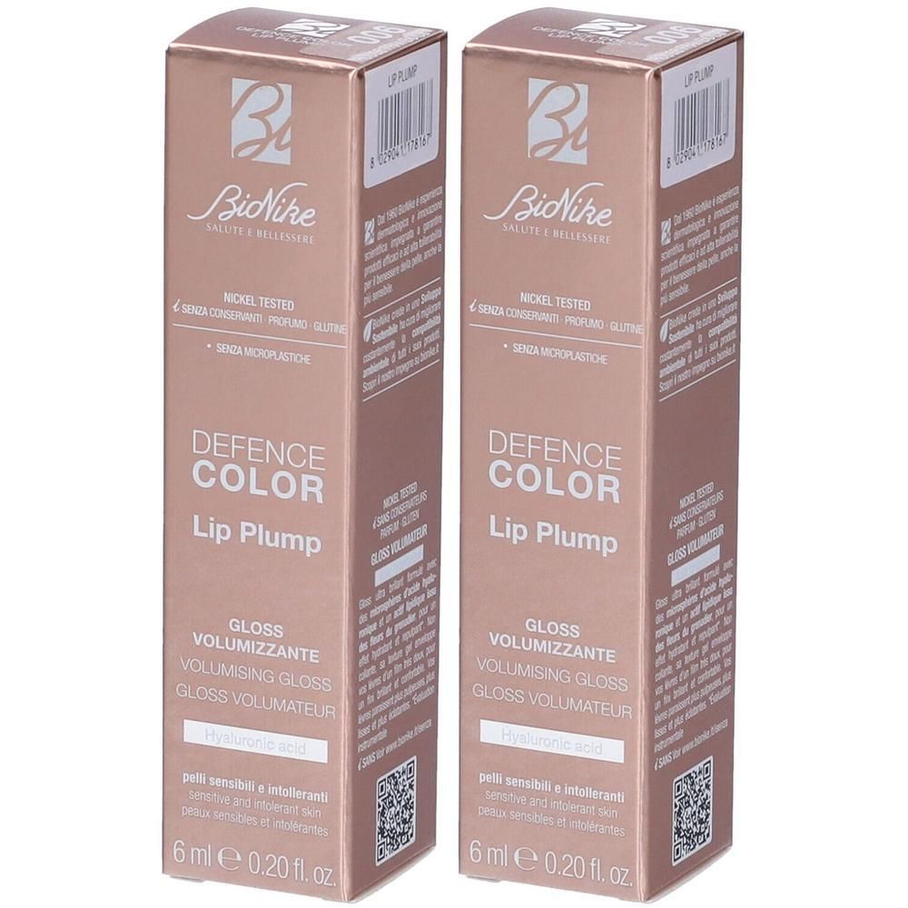 BioNike Defence Color Lip Plump 006 Rouge Framboise 2x6 ml