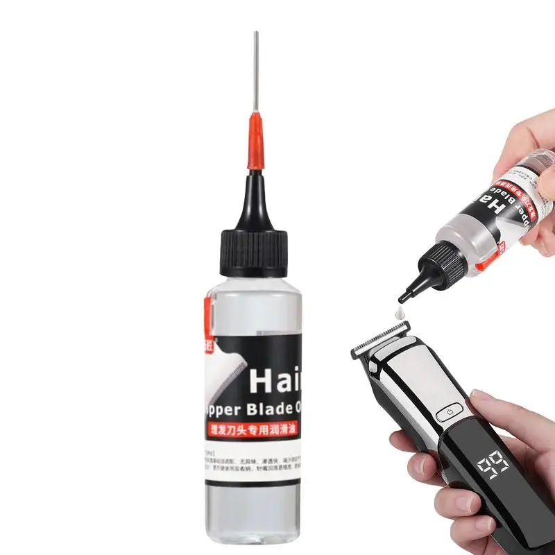 Trimmer-Schmieröl. Schmierung von Haarscheren. Reduzieren Sie die Metallreibung. Kein Geruch. Für die Wartung von Haarschneidewerkzeugen Image