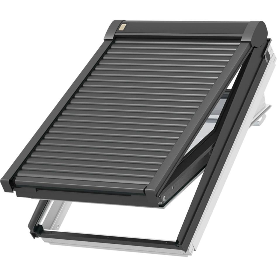 NEU: VELUX Elektro-Rollladen SML 0100K Kupfer inkl. KUX 110, 134x98 cm (UK04)