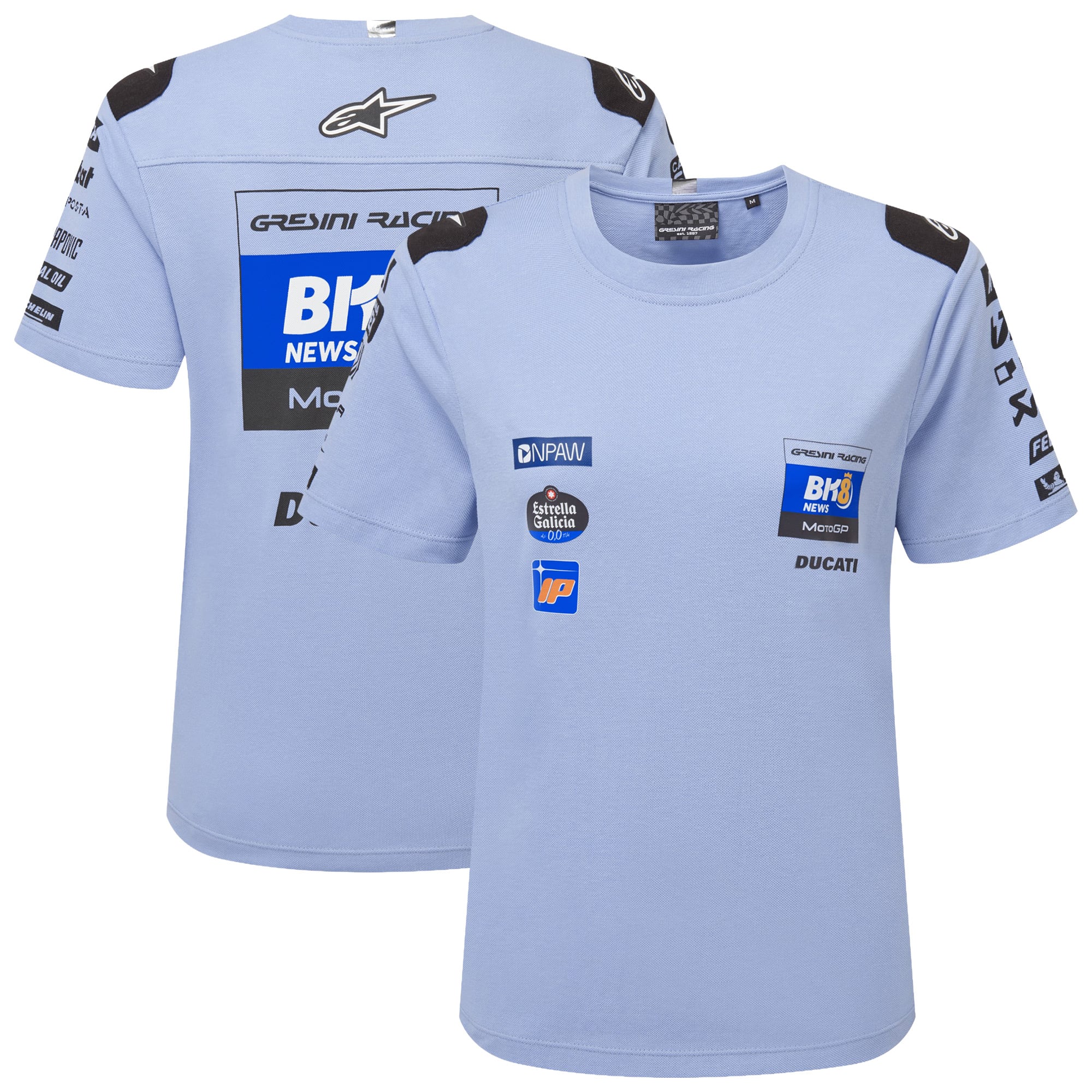 BK8 Gresini Racing MOTOGP Team Replica T-Shirt - Womens