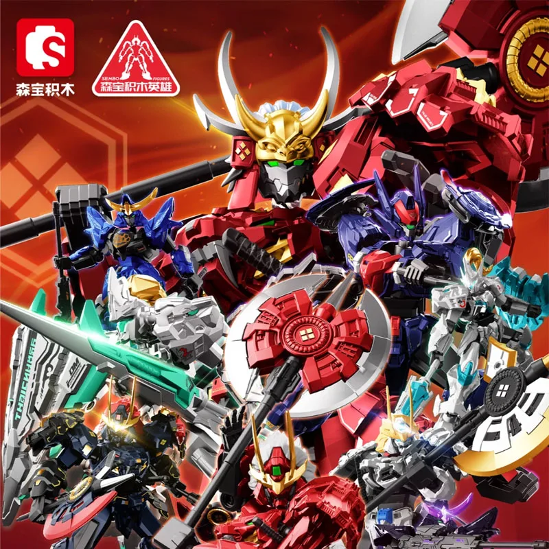 Sembo Blocks Mecha-Modell Bausatz Blindbox Yuanling Battle Chronicle Ancestor Effect Erste Welle Spielzeug für Erwachsene Image