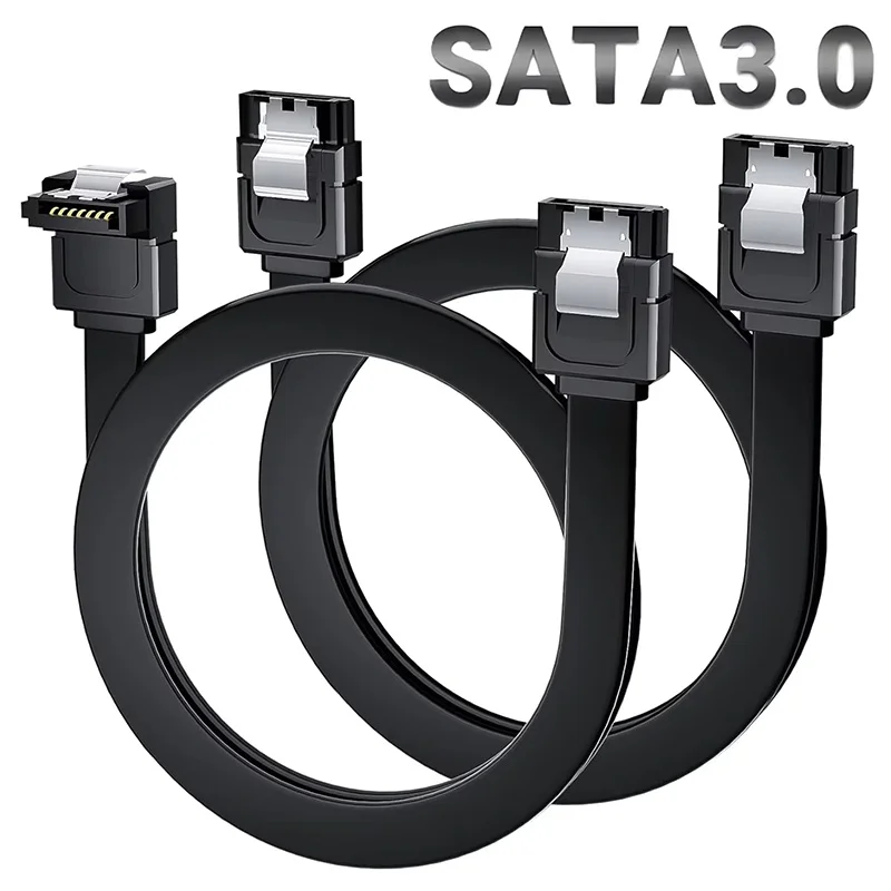 SATA 3.0 SSD Datenkabel Solid-State-Festplattenkabel 6Gbps Schnelles Datenübertragungskabel für SATA III HDD SSD CD-Laufwerk Desktop-Computer Image