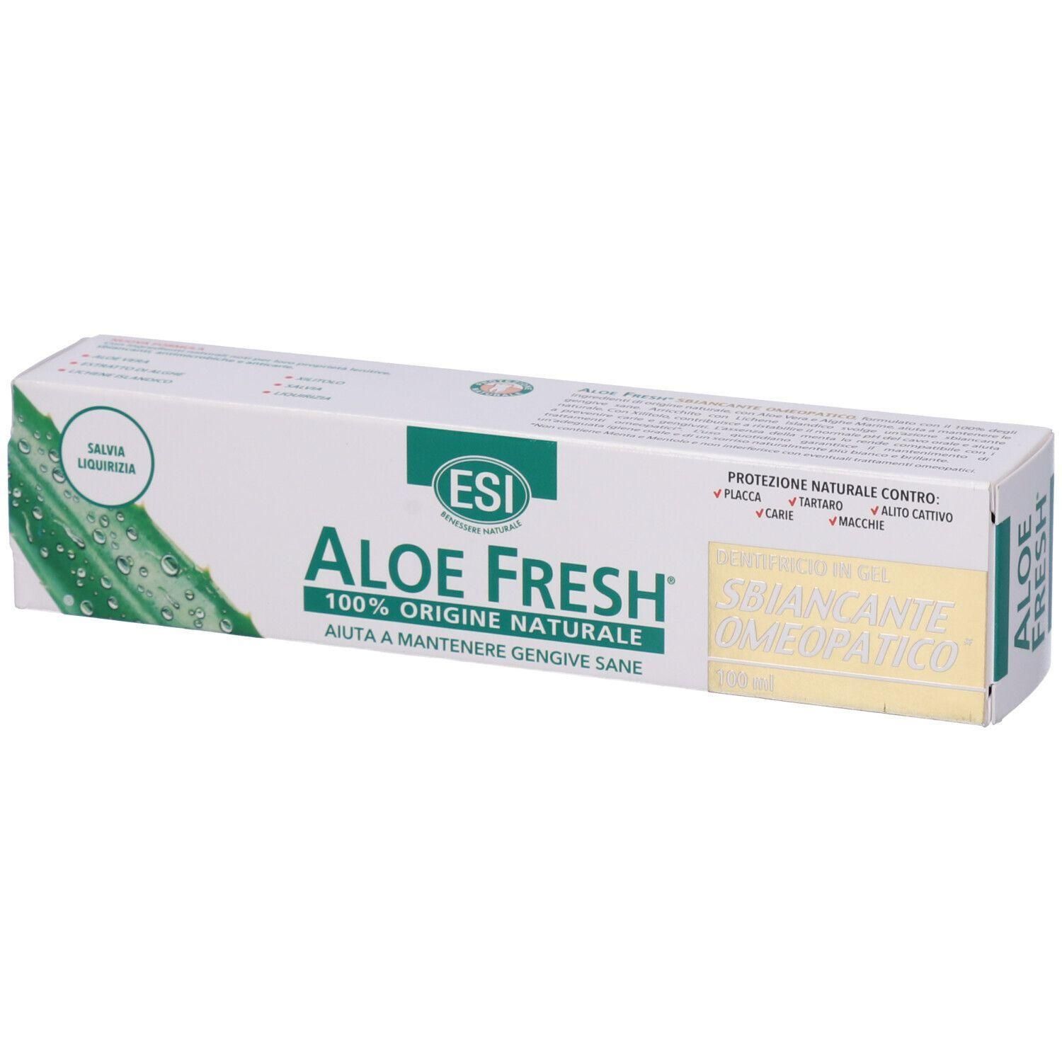 Esi Aloe Fresh Sbiancante 100 Ml 4x100 ml