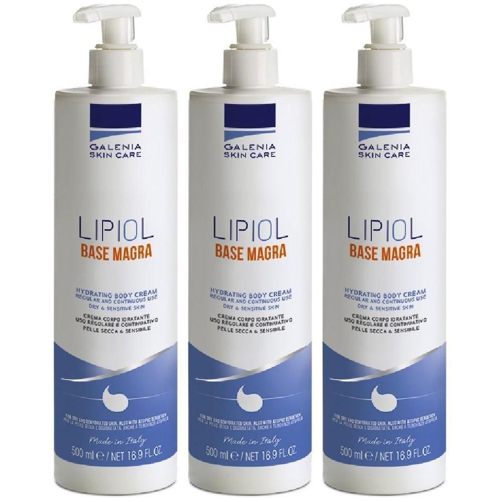 Lipiol Base Magra 500 Ml 3x500 ml Crema