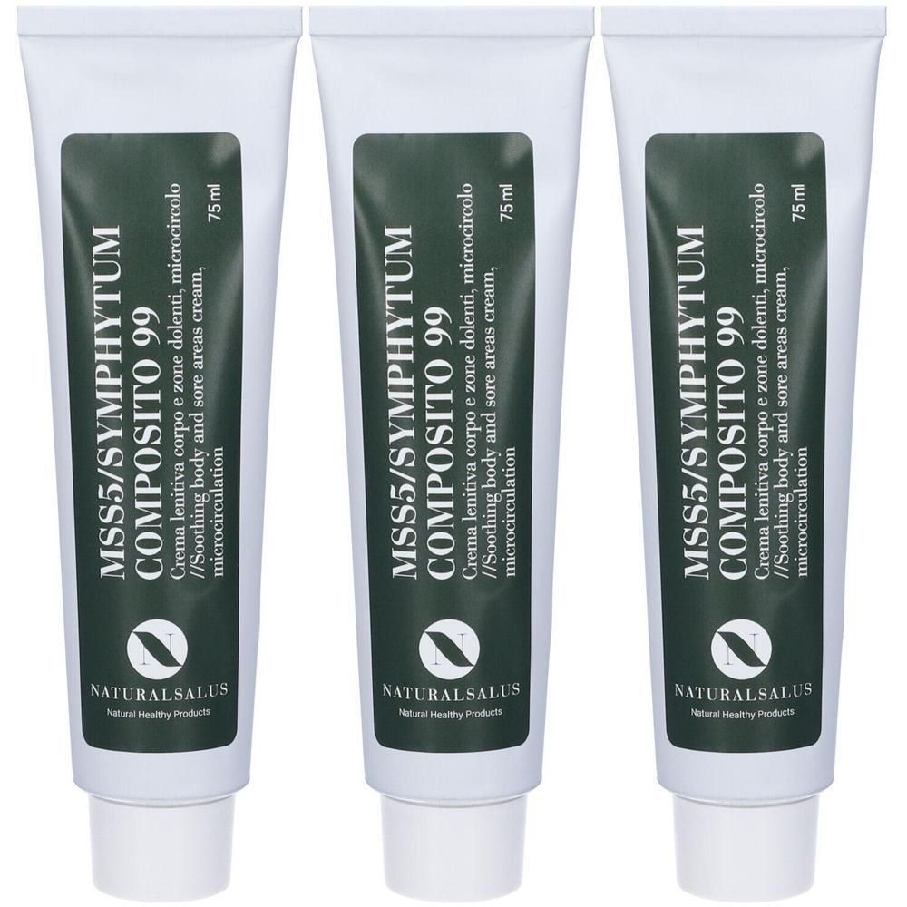 Naturalsalus MSS5/Symphytum Composito 99 Crema 3x75 ml