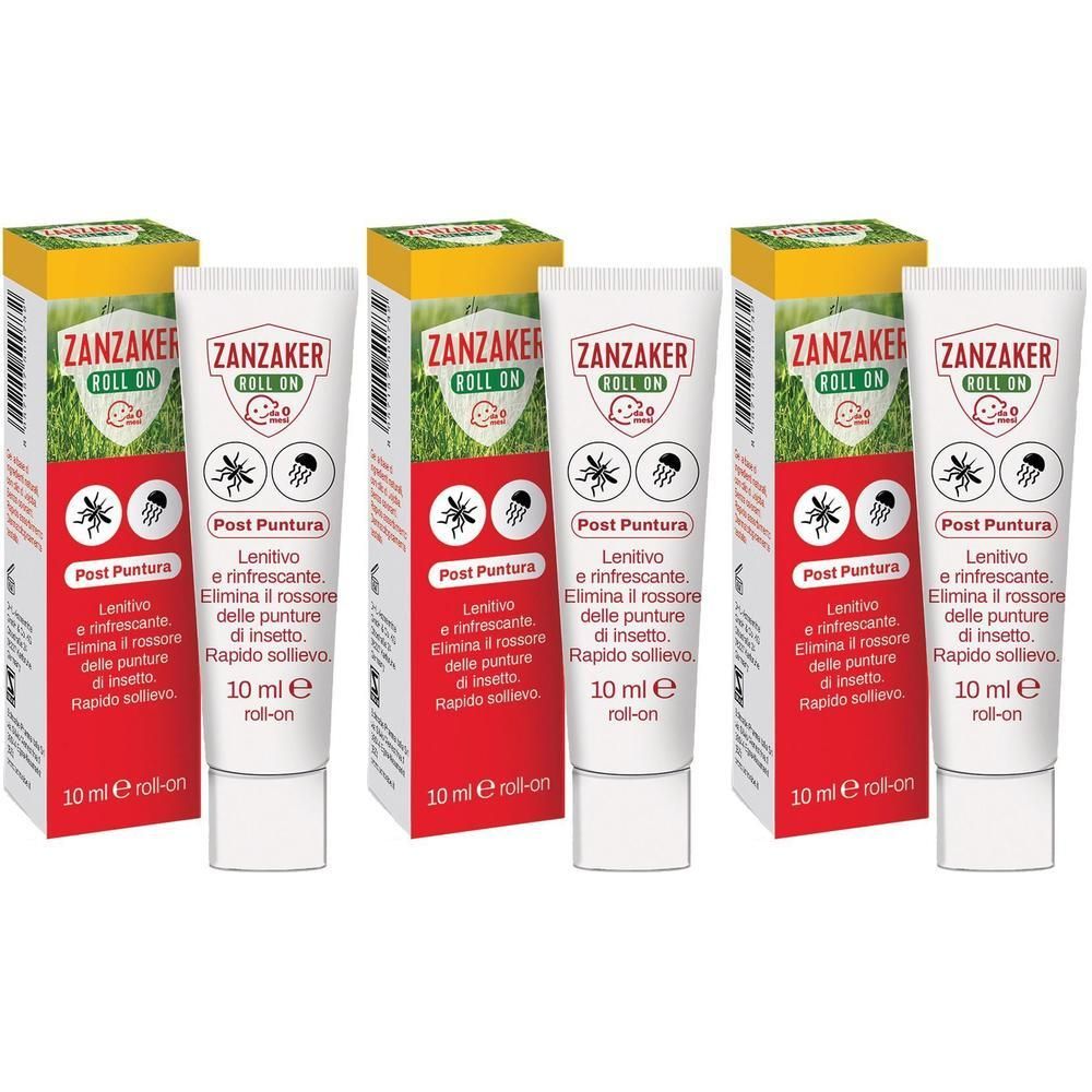 Zanzaker Roll-on Post Puntura 3x10 ml