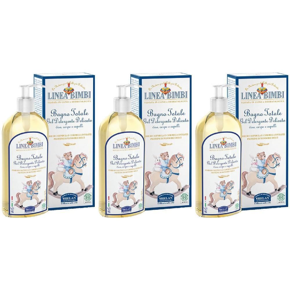Helan LINEA BIMBI Bagno Totale 3x500 ml Detergente