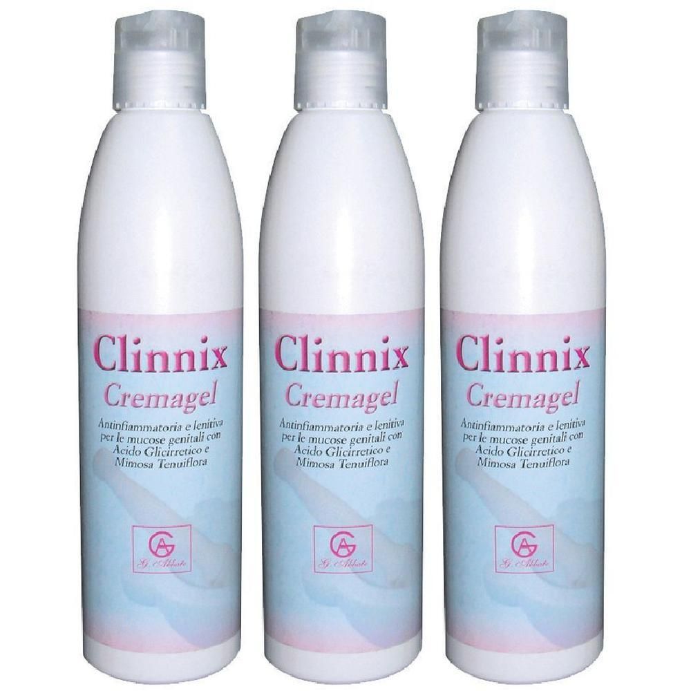 Clinnix Cremagel Ginecologica 3x250 ml