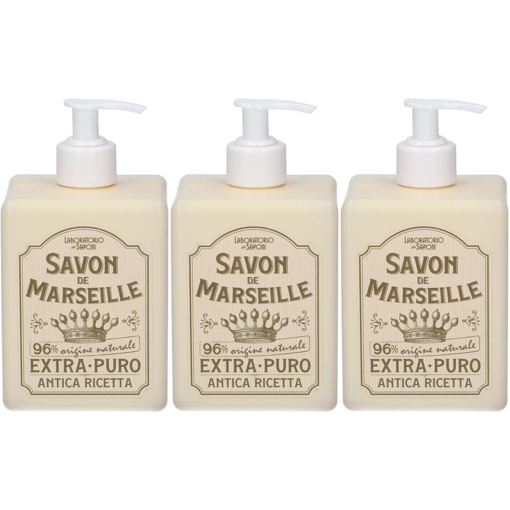 Laboratorio Dei Saponi Sapone di Marsiglia Liquido 3x500 ml