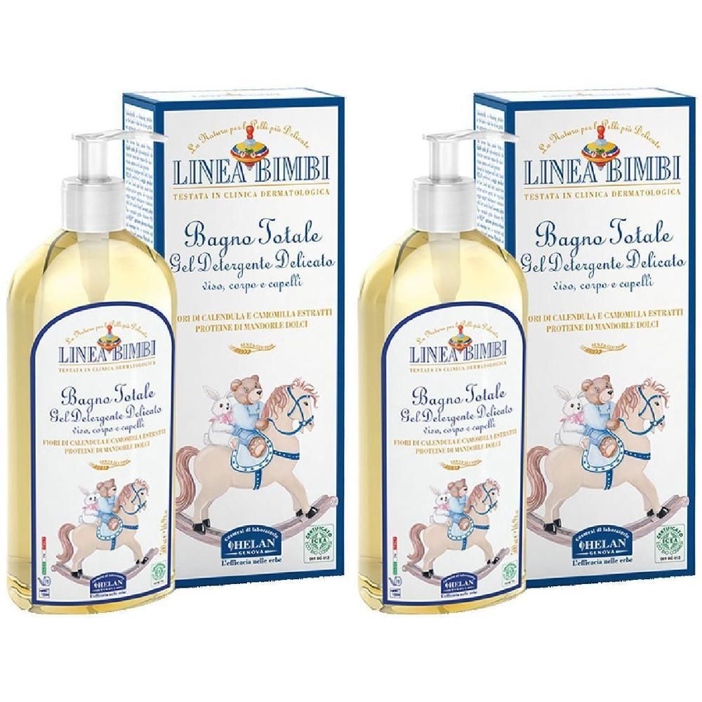 Helan LINEA BIMBI Bagno Totale 2x500 ml Detergente