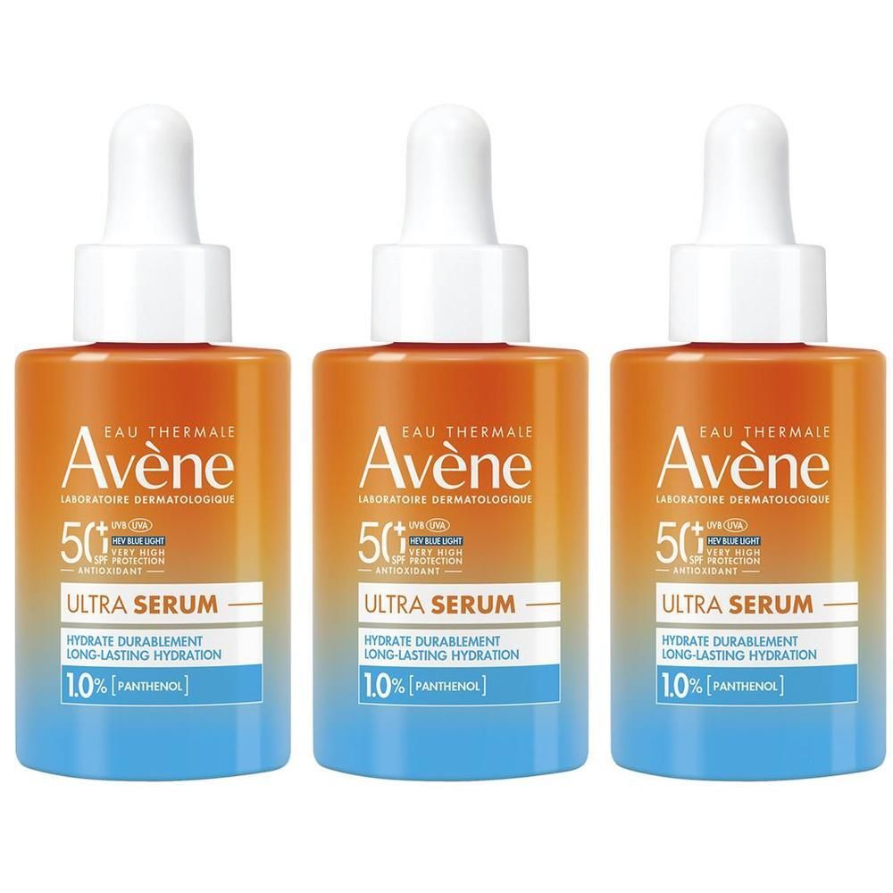 Eau Thermale Avène Ultra Siero SPF50+, Protezione solare viso molto al